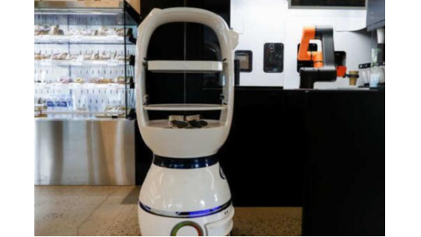 應(yīng)用HIWIN上銀微型導(dǎo)軌的咖啡機器人的兄弟來了